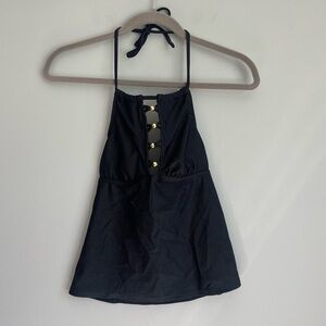 Salt + Cove Black Swim Top